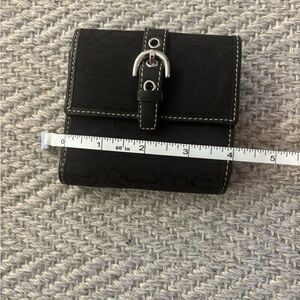 Coach Y2K Black Wallet